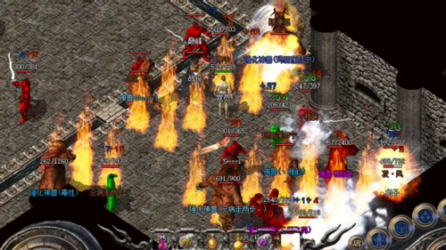 新开传奇手游法师如何快速释放火墙和寒冰掌