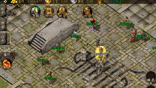 新开热血传奇游戏打宝攻略